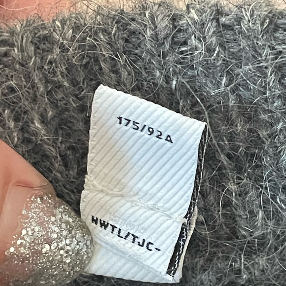 Authentic Burberry Woman Cardigan Size:MGrey Wool, Mohair WoolPolyamide,Cashmere - Picture 13 of 17